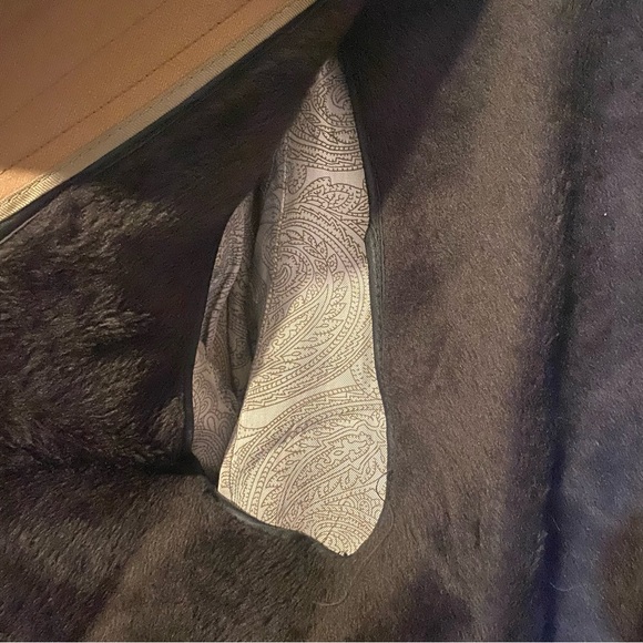 Richman Brothers Mens 44 Tan Trench Coat Removable Zip Lining Vintage Business - Picture 8 of 9